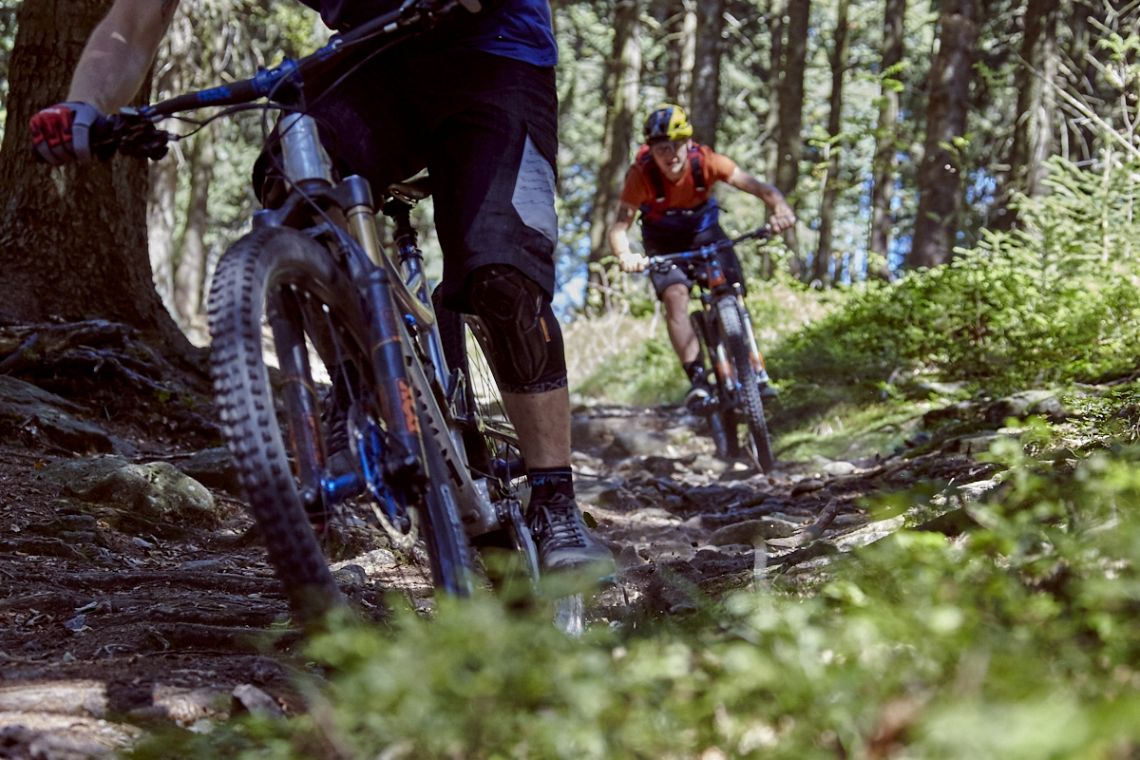 Techniktraining mit Bremsspur Bergradsport 