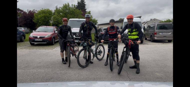 Valentin, Andreas, Kenneth und Martin 