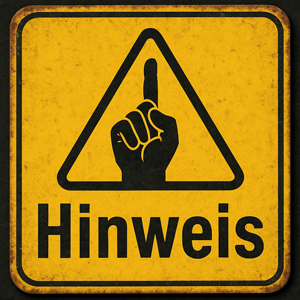 Hinweis